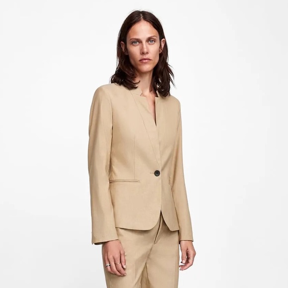 Inverted lapel blazer - Picture 5 of 5